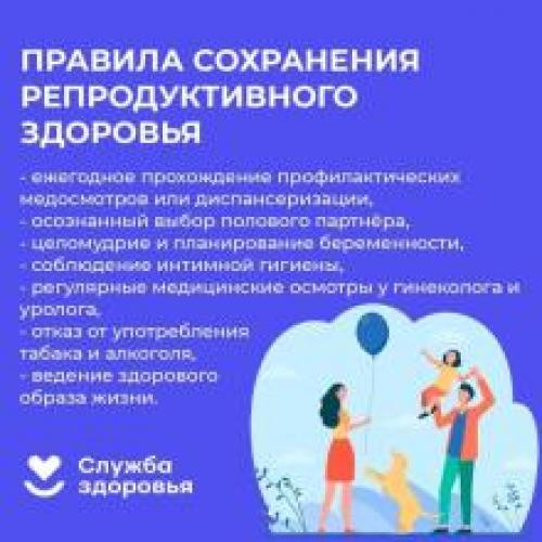 Репродуктивное здоровье и здоровая беременность. Ответственное отношение к репродуктивному здоровью и здоровой беременности