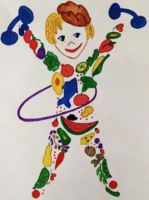 Как здоровый образ жизни отображается на вашем рисунке 04 Как здоровый образ жизни отображается на вашем рисунке 04